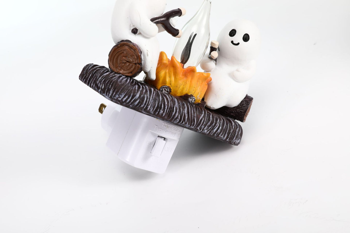 Halloween Decoration 2024 New GHOSTS ROASTING CAMPFIRES MORES Chost Design Lamp Halloween Home Decorations