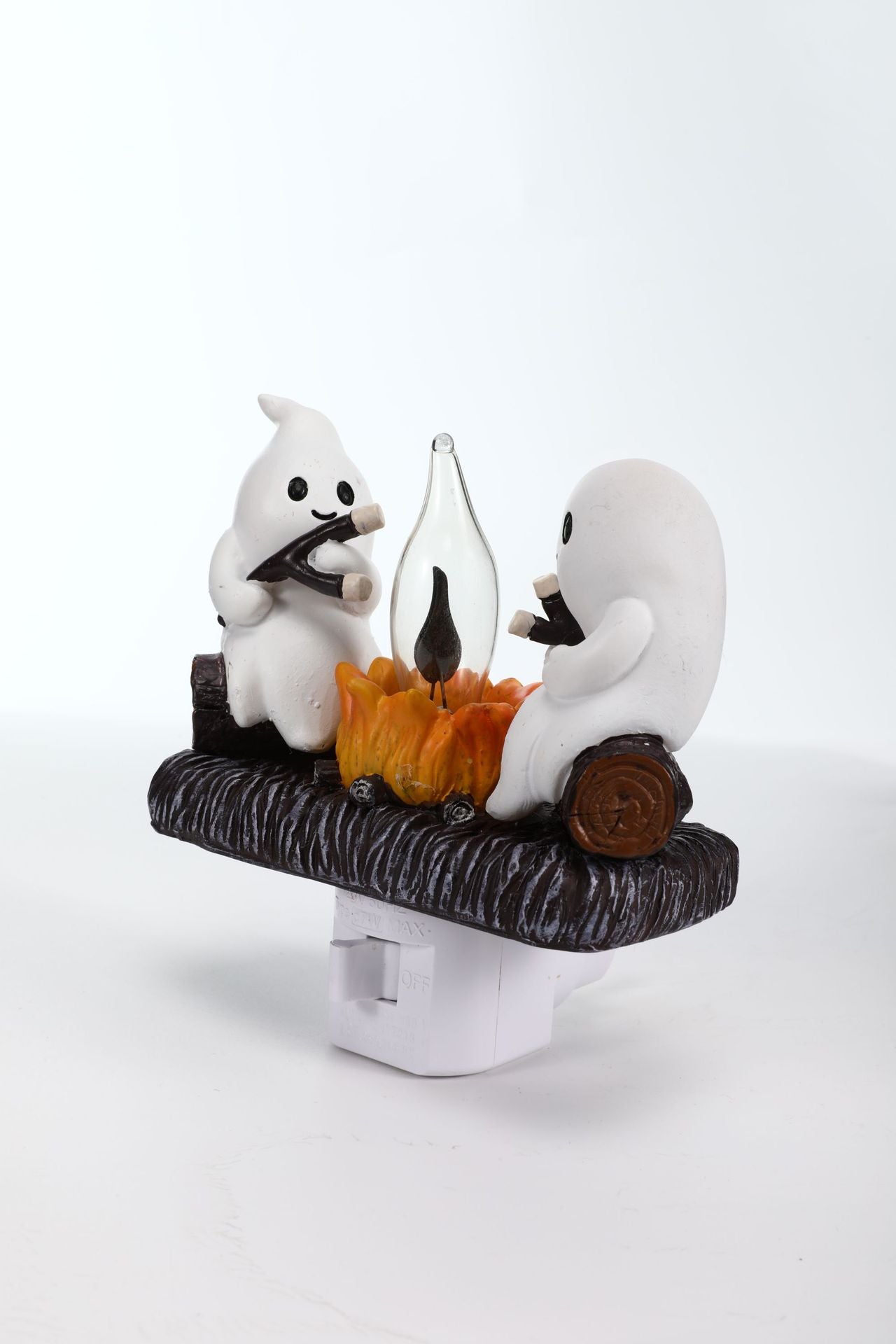 Halloween Decoration 2024 New GHOSTS ROASTING CAMPFIRES MORES Chost Design Lamp Halloween Home Decorations