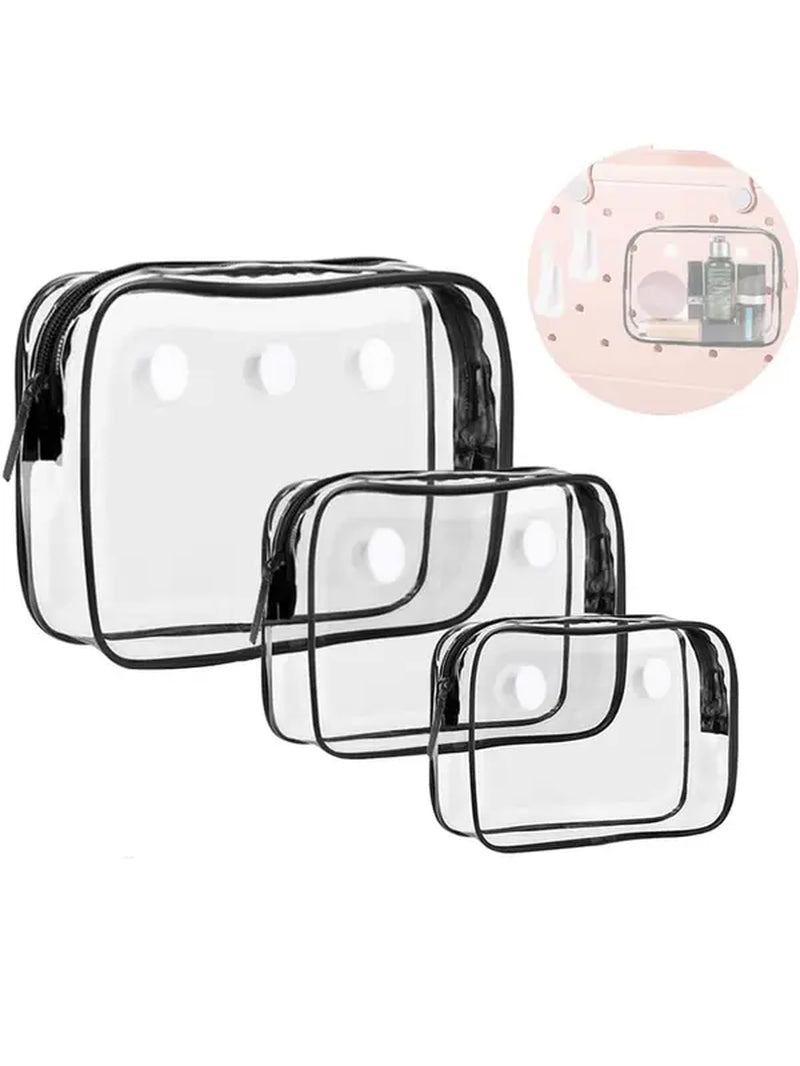 Clear Storage Bag, 2024 New Style Transparent Bag Storage Bag for Women and Men, Waterproof Bag for Beach Bag Toiletry Bag Suitable for Beach Daily Use